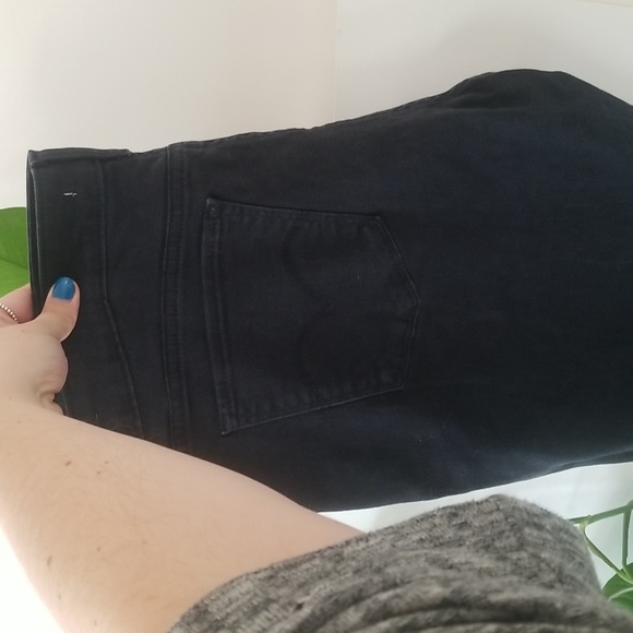 NWOT Levi's 711 Black Skinny Jeans Mid Rise 34 × 32 - Picture 10 of 14